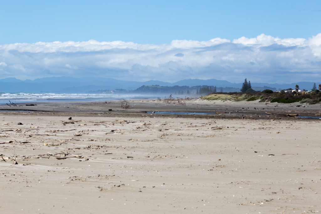 Strand in der Bay of Plenty nahe Tauranga