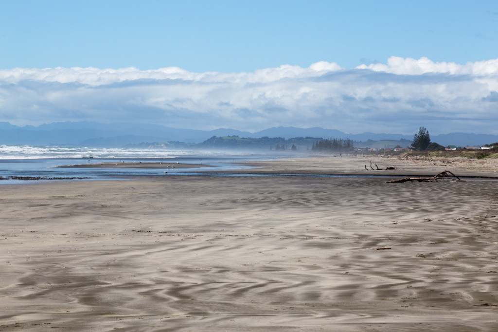 Strand in der Bay of Plenty nahe Tauranga