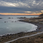 Der improvisierte Sonnenuntergang am Cape Palliser