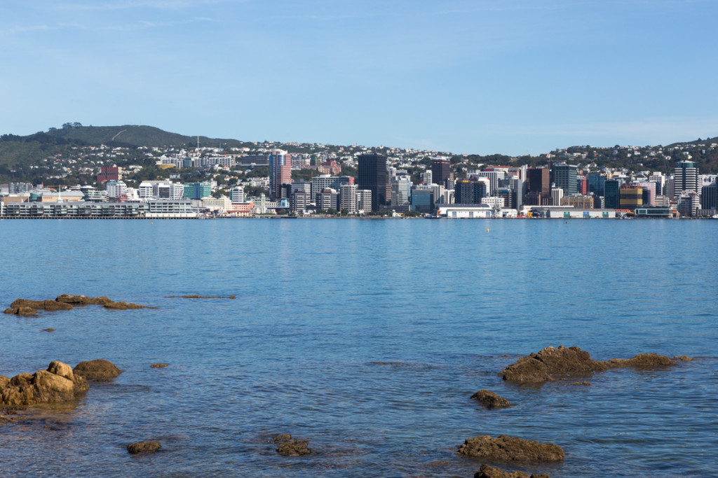 Hafengelände von Wellington