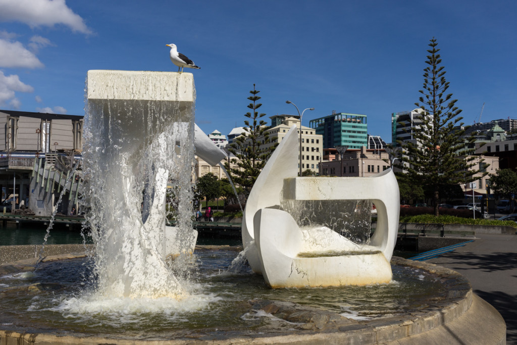 Springbrunnen in Wellington