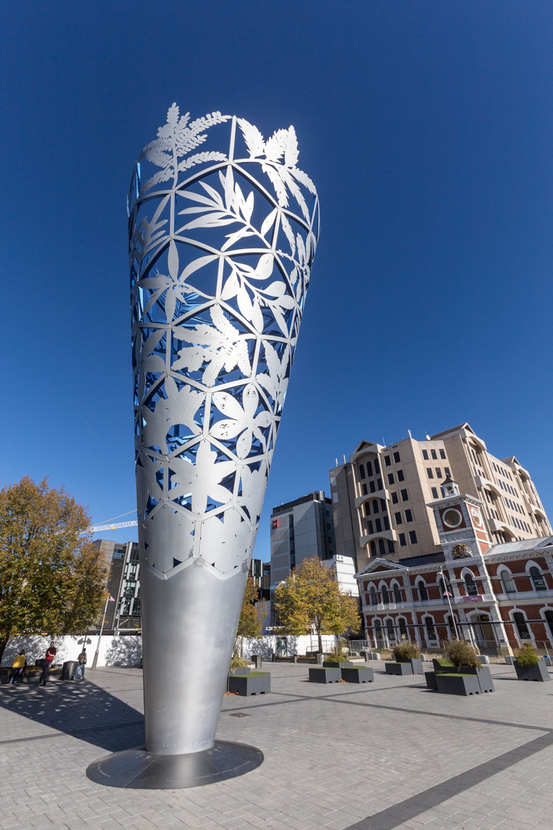 Cathedral Square in Christchurch