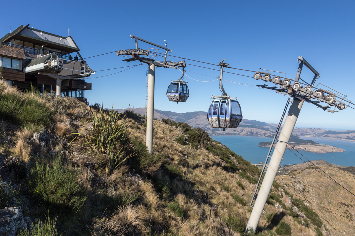 Neuseeland-Finale auf den Port Hills bei Christchurch