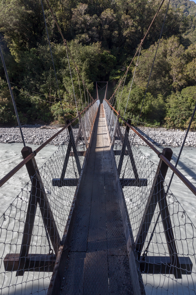 Hängebrücke zum Roberts Point