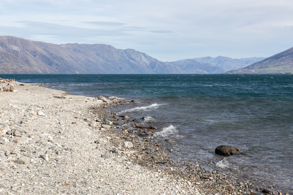 Am Ufer des Lake Wanaka