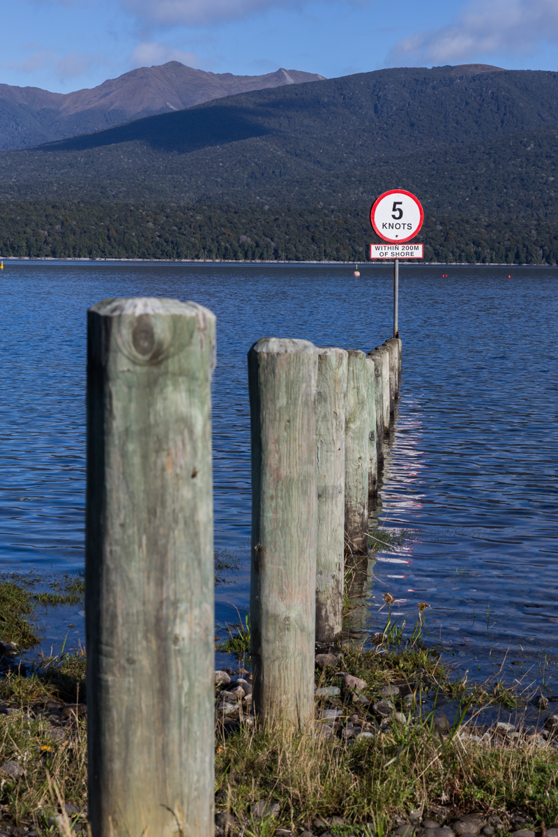 Hafen von Te Anau