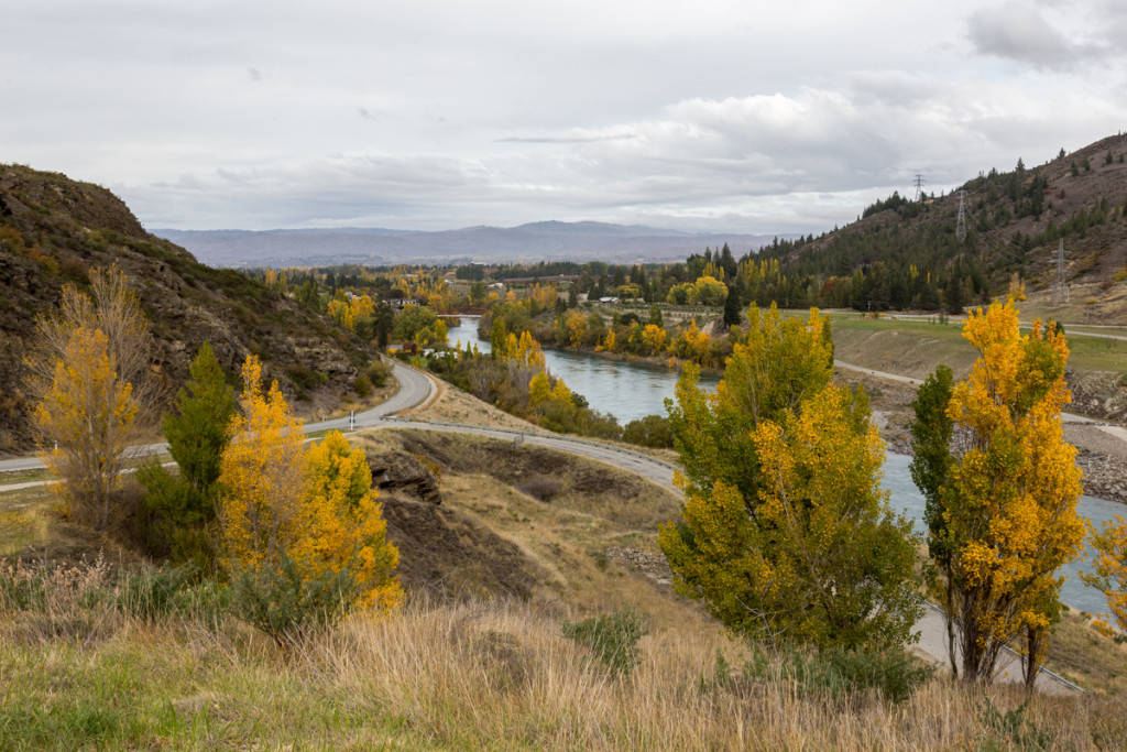 Herbstliche Farben in Otago