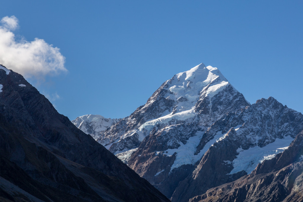 Aoraki / Mount Cook vom Kea Point gesehen