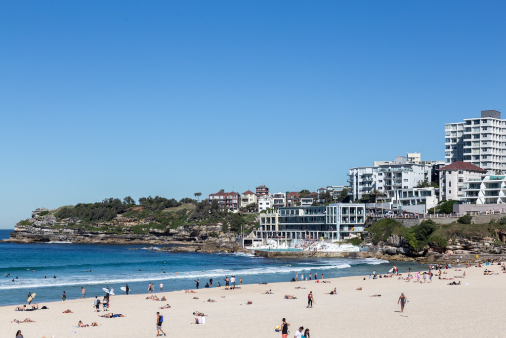 Samstag Nachmittag am Bondi Beach