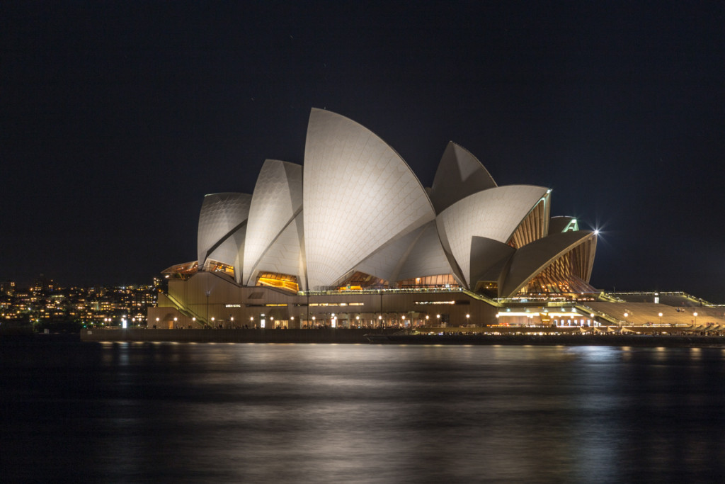 Nächtliches Sydney Opera House