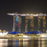 Nächtlicher Spaziergang über das Singapore Street Circuit