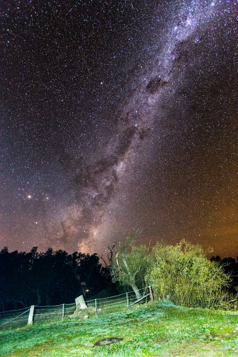 Milchstraße über Australien