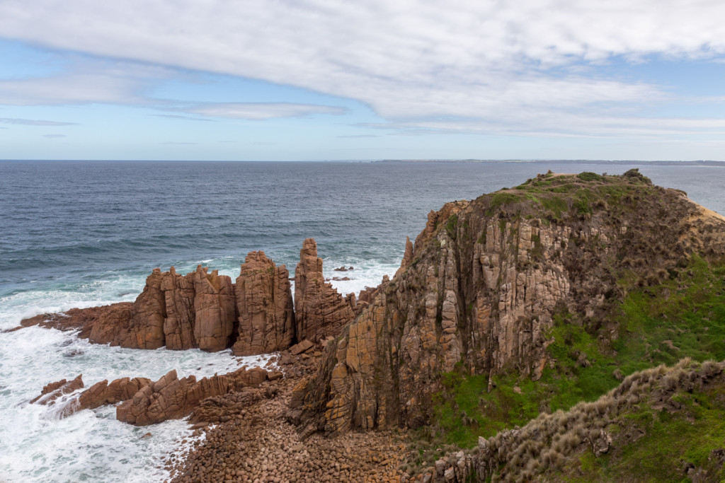 Schroffe Küste am Cape Woolamai