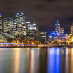 Australien-Auftakt am Yarra River in Melbourne
