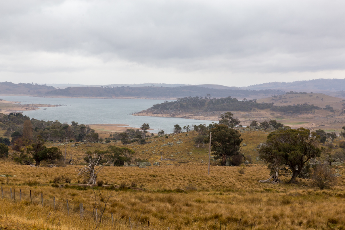 Blick auf den Lake Eucumbene