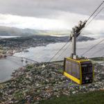 Mit der Luftseilbahn Fjellheisen auf den Hausberg von Tromsø