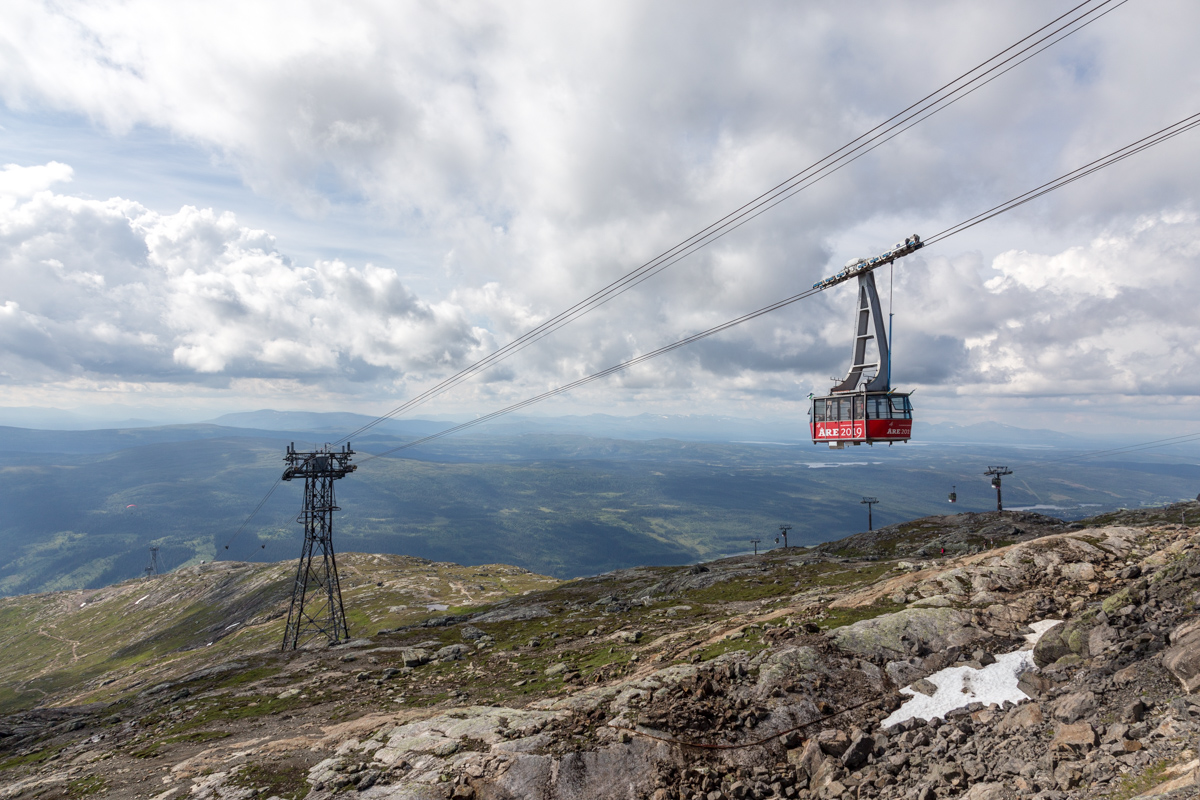 Luftseilbahn in Åre