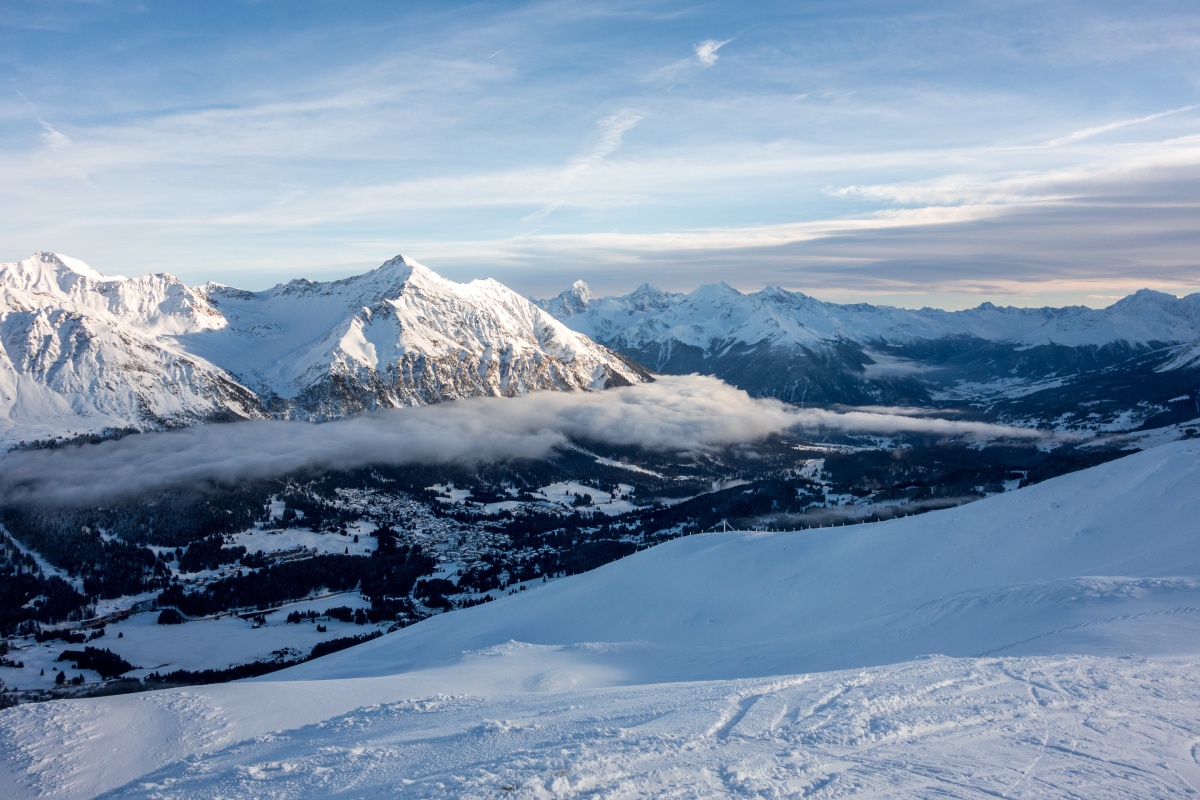 Sonnenuntergang am Stätzerhorn