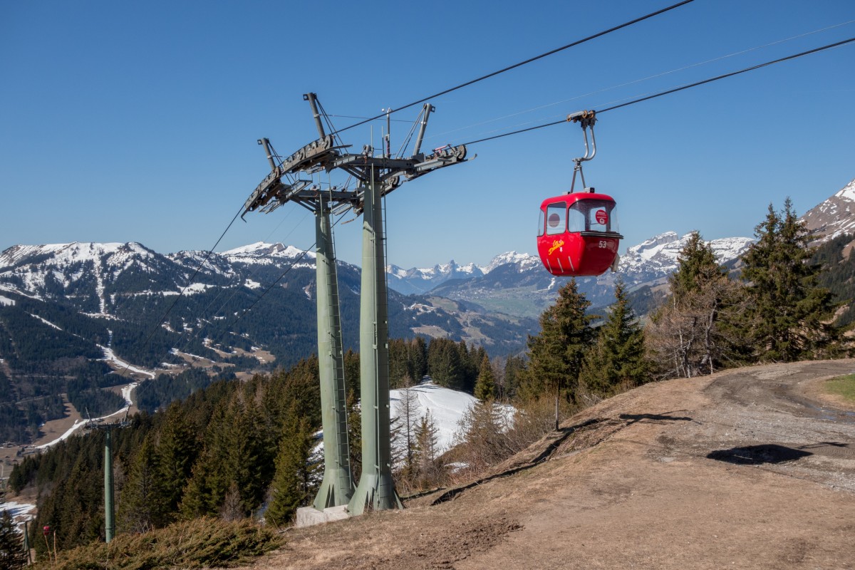 Télécabine Les Diablerets - Isenau