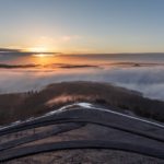 Sonne tanken auf der Bergehalde Göttelborn