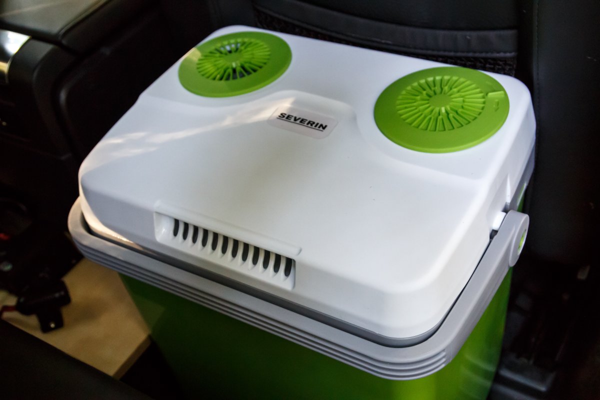 Kühlbox 12V-Anschluss Solaranlage