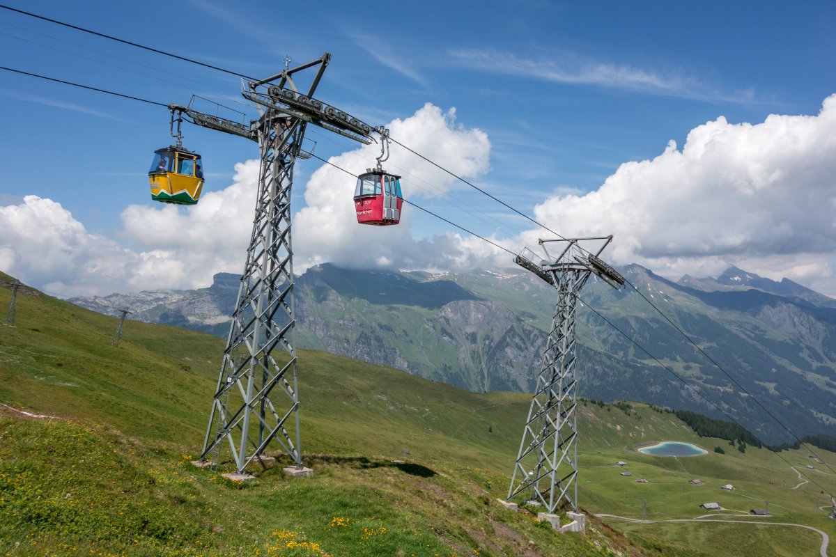 Eine Hommage an die Männlichenbahn in Grindelwald