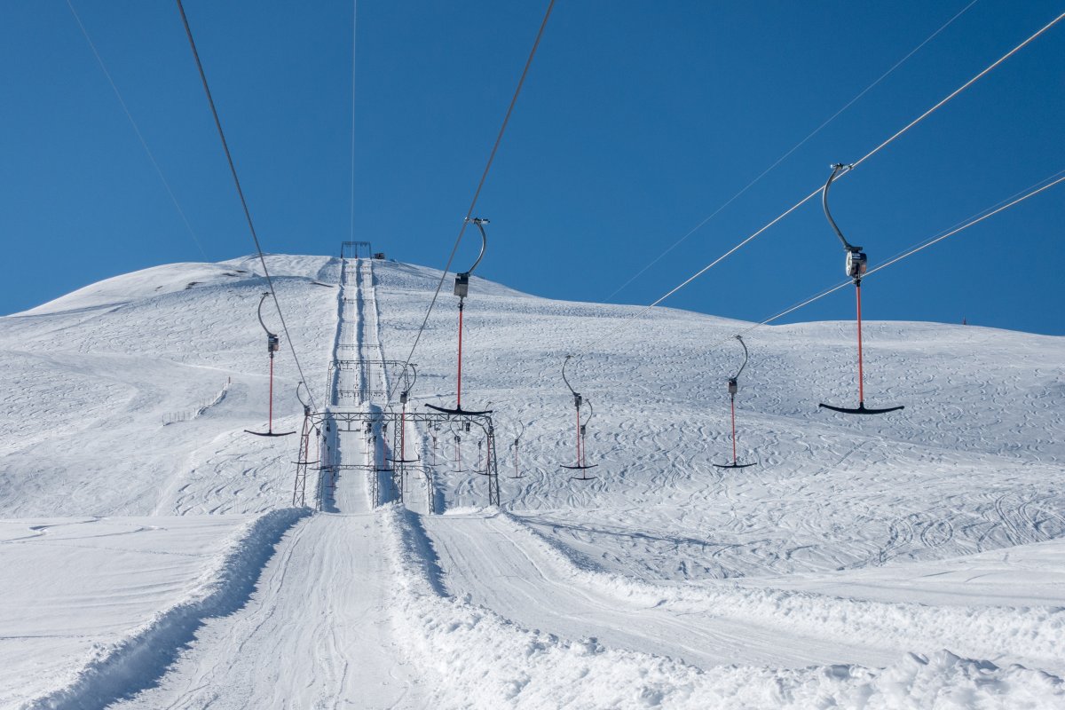 Die zwei Welten des Skigebiets Savognin - Martegnas - Cartas