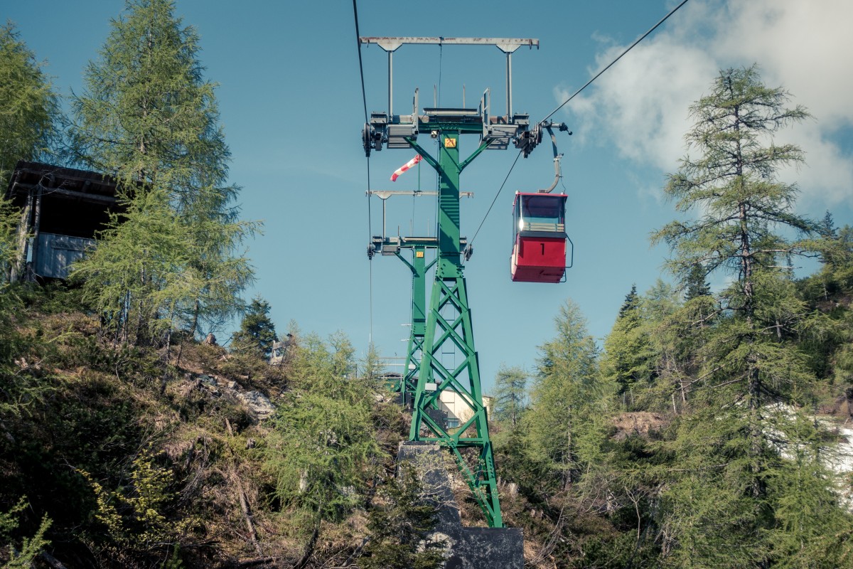 Die Katrin-Seilbahn in Bad Ischl