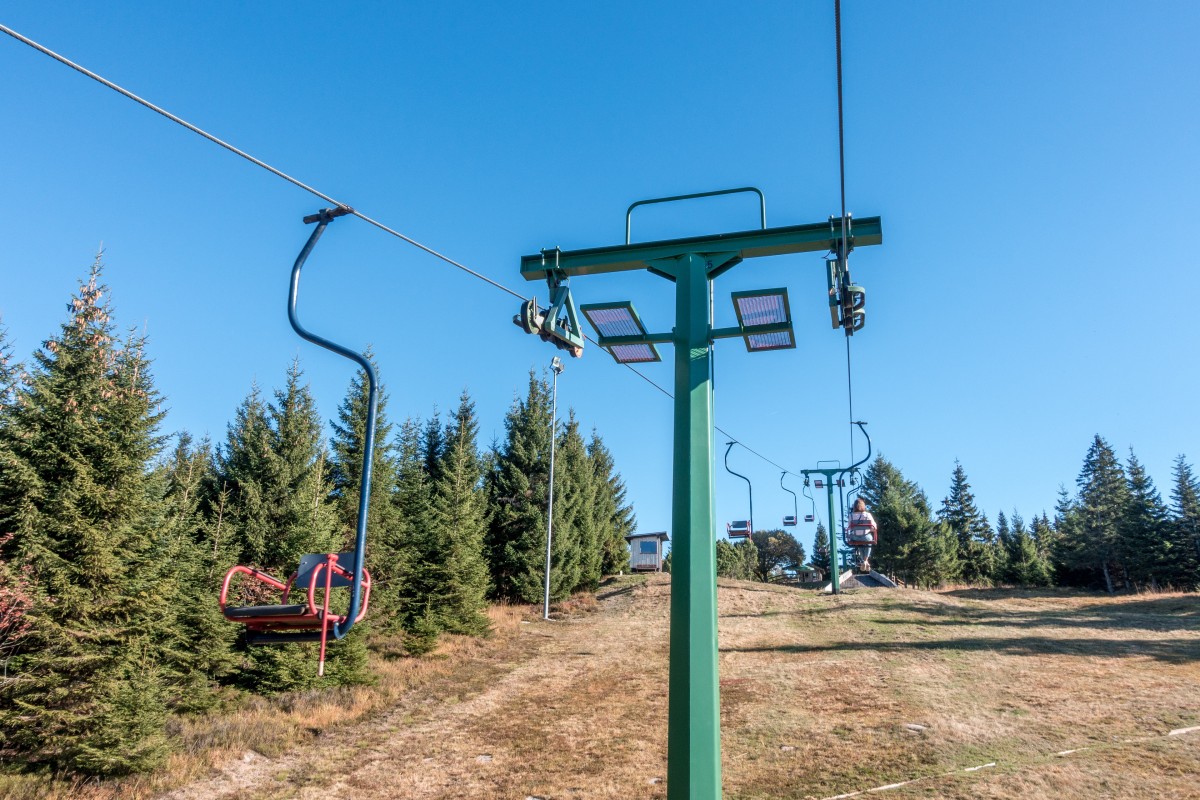 Ruhestein im Schwarzwald - Deutschlands letzter Kombilift