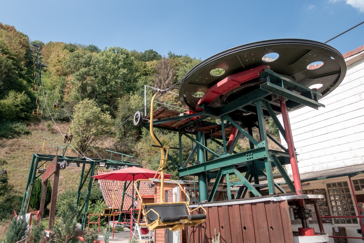 Mit der Sesselbahn von Bad Lauterberg auf den Hausberg