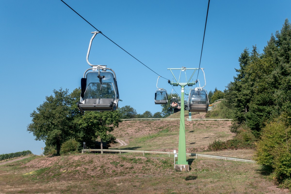 Saarburg und die Sesselbahn auf den Warsberg