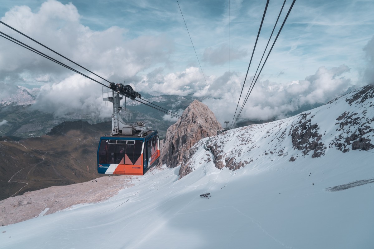 Marmolada – Mit der Seilbahn aufs Dach der Dolomiten