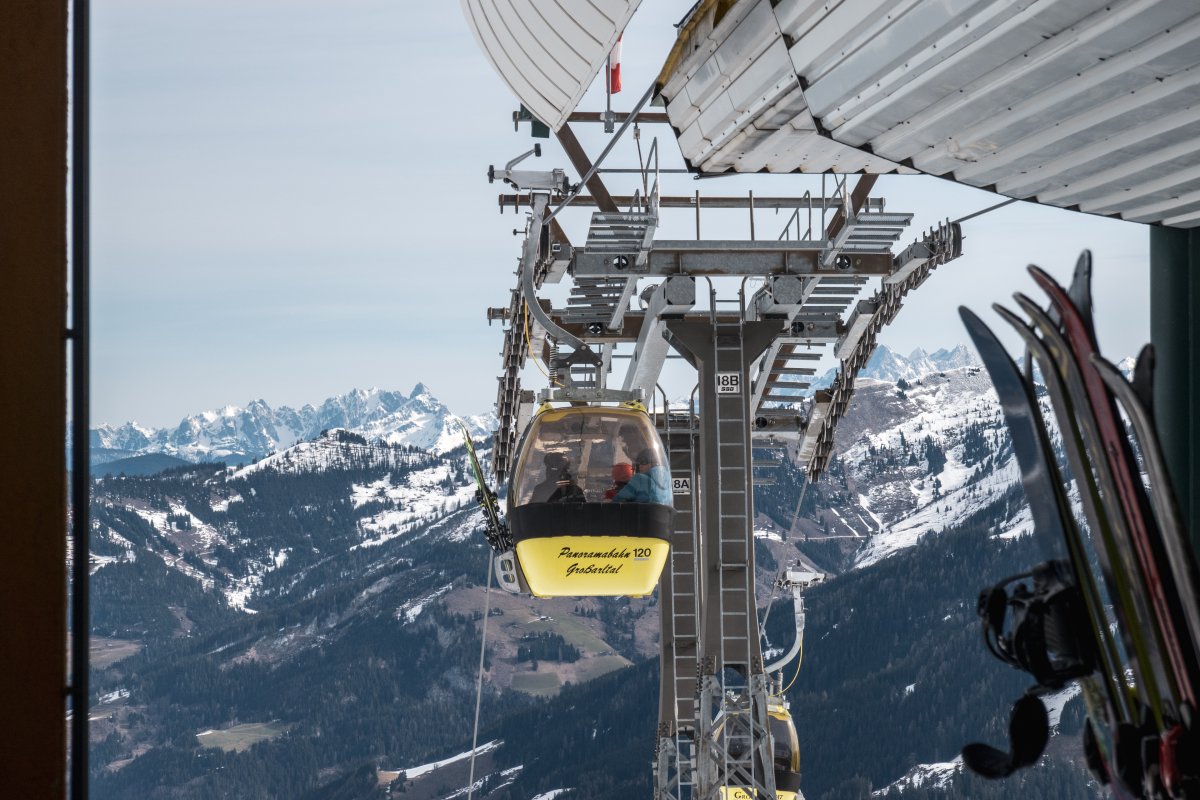 Bergstation der Panoramabahn Großarl