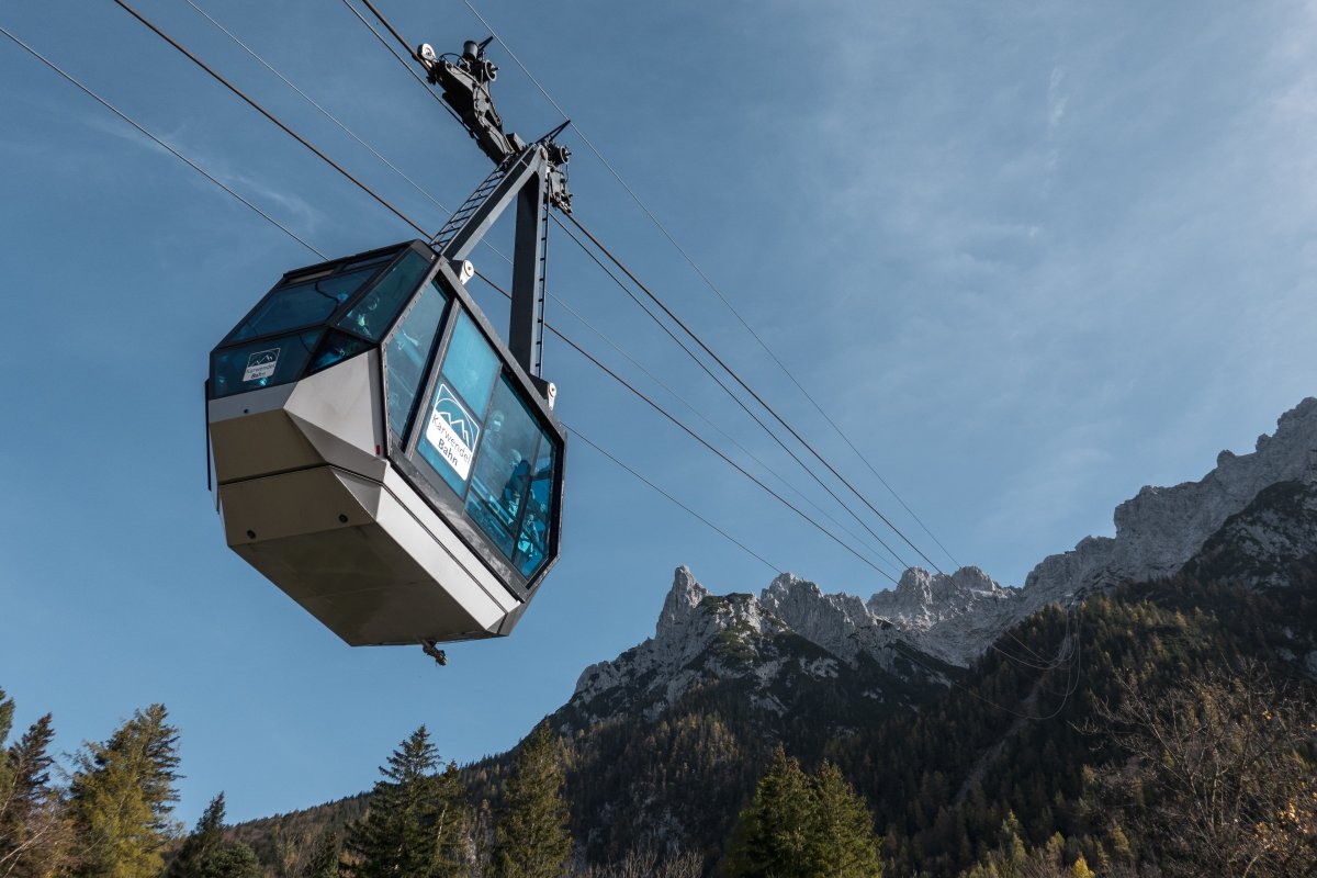 Mittenwald - Karwendel - Deutschlands zweithöchste Bergbahn