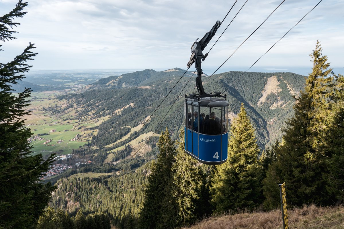 Laberbergbahn Oberammergau - Seilbahn-Unikat aus den 50ern